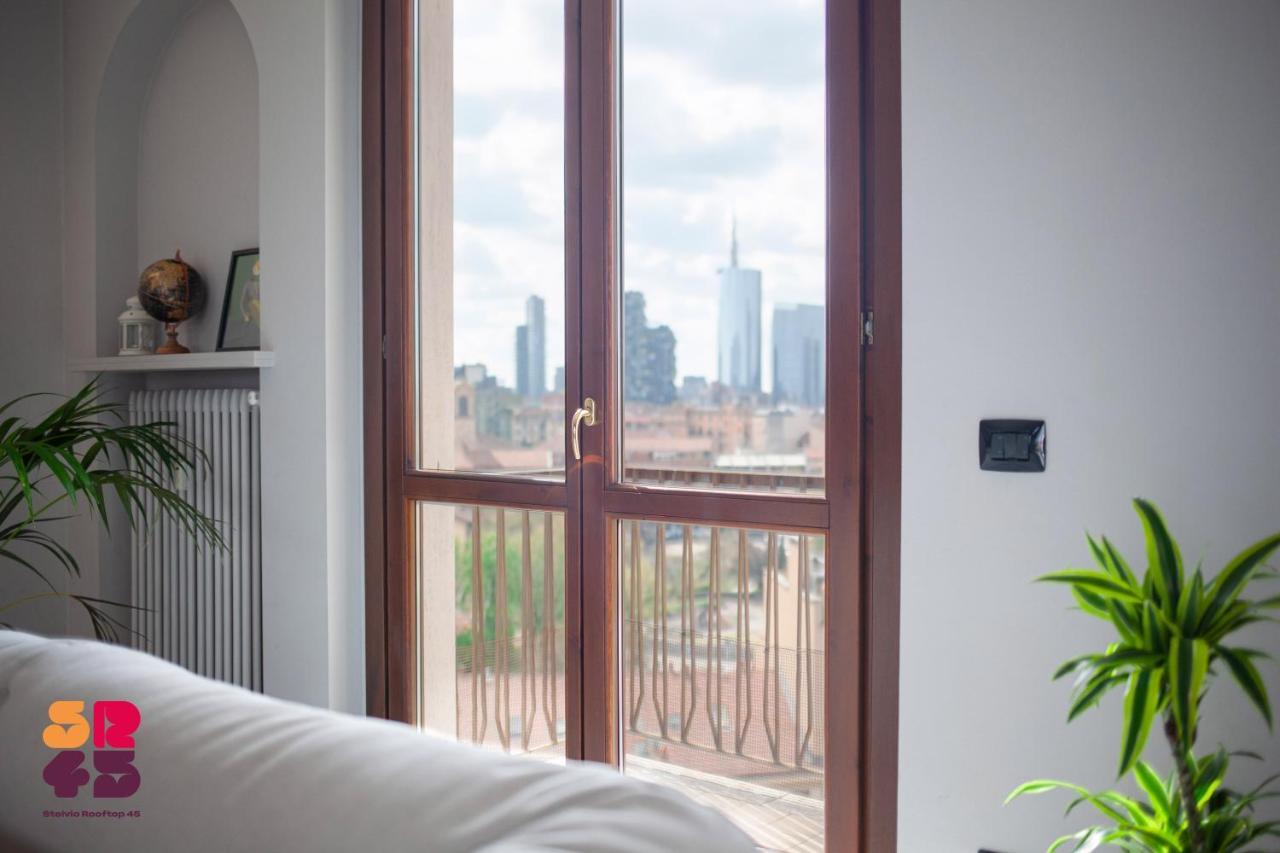 Stelvio Rooftop - Penthouse Skyline With Terrace And Jacuzzi Милано Екстериор снимка